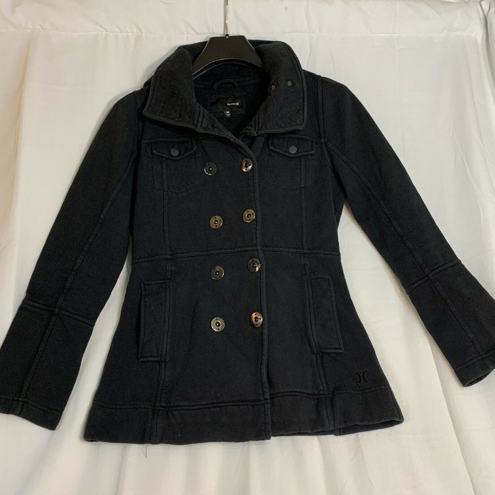 Women's Hurley Button up Hoodie (Medium)